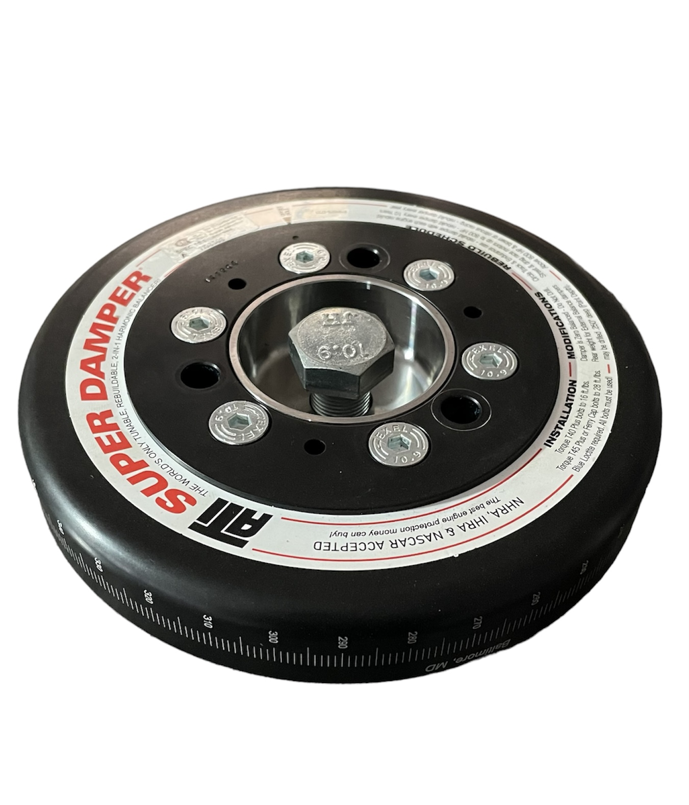 pulley adapter with ATI Super Damper R32/VR6
